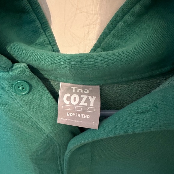 tna cozy fleece polo sweatshirt - Picture 2 of 2